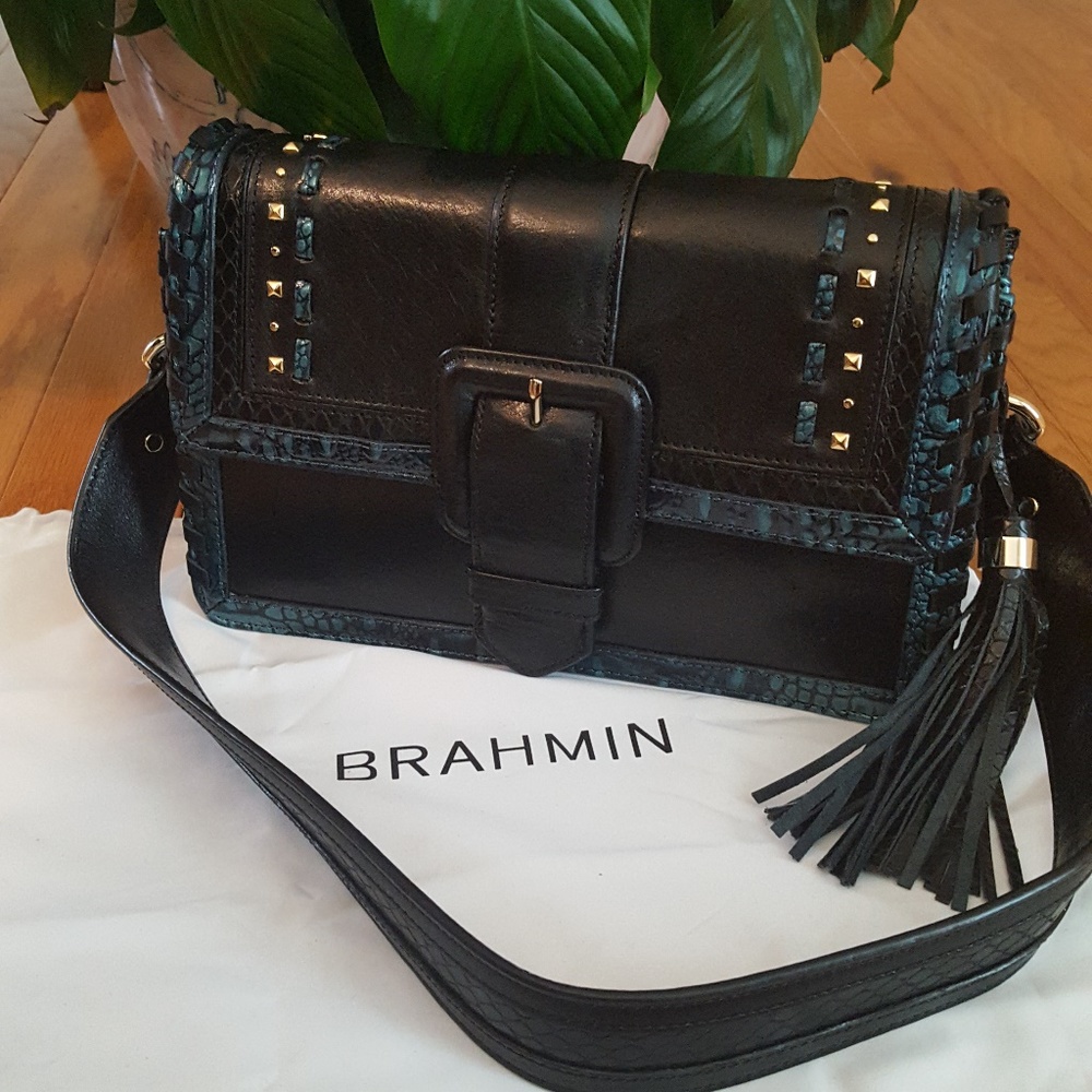 Brahmin Marla Black Sorensen NWT